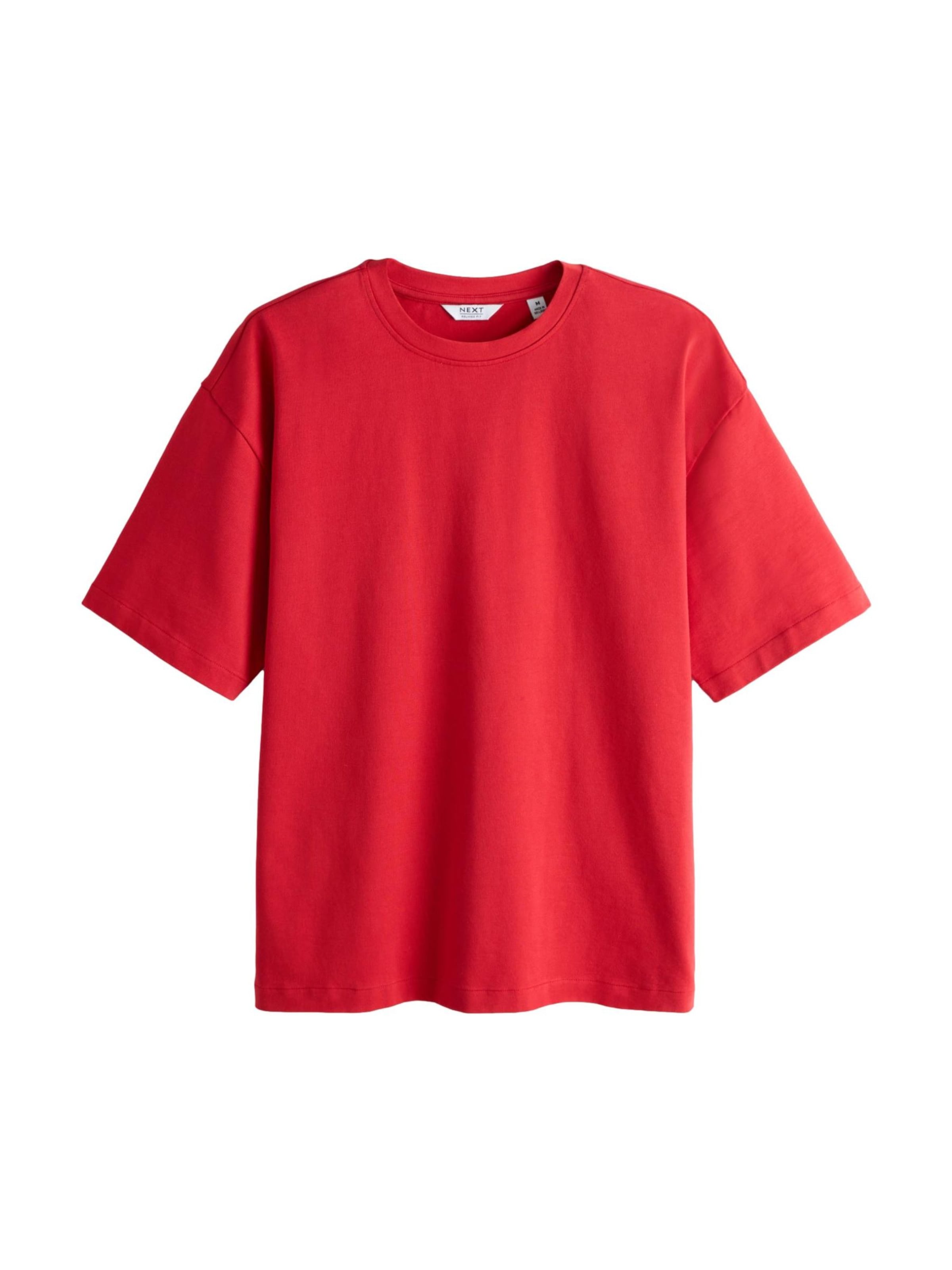 Next T-Shirt in Rot: Vorderseite
