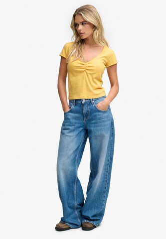 T-shirt 'Athletic Essentials' Superdry & Co en jaune