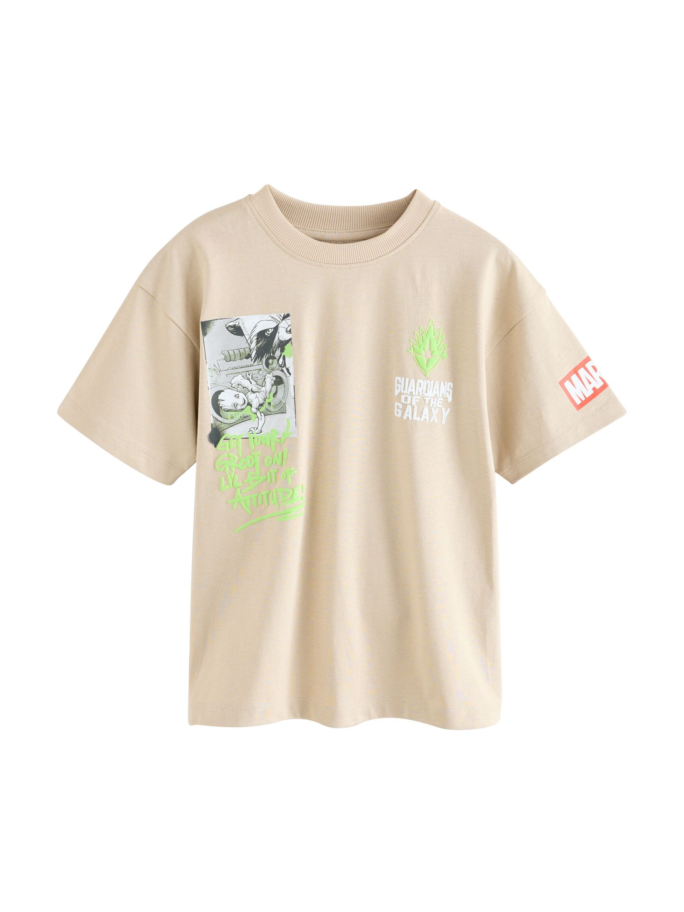 Next - Camiseta 'Guardians of the Galaxy' en gris: frente