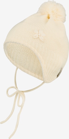 STERNTALER Beanie in White: front