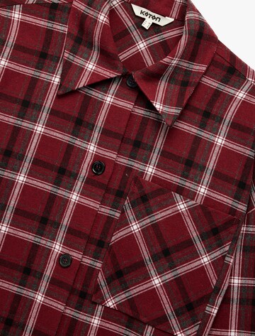 Koton Between-Season Jacket in Red