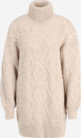 Pullover 'KAMMA' di OBJECT Tall in beige: frontale