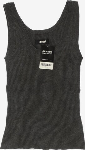 Zign Top & Shirt in XXXS in Grey: front