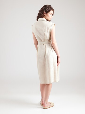 Robe-chemise UNITED COLORS OF BENETTON en beige