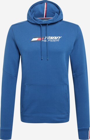 Tommy Sport Sportsweatshirt in Blau: front