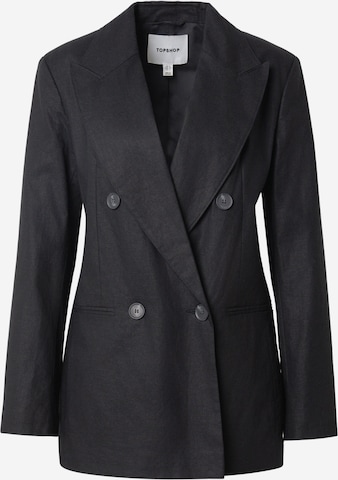 juoda TOPSHOP Švarkas 'TSISABELLA': priekis