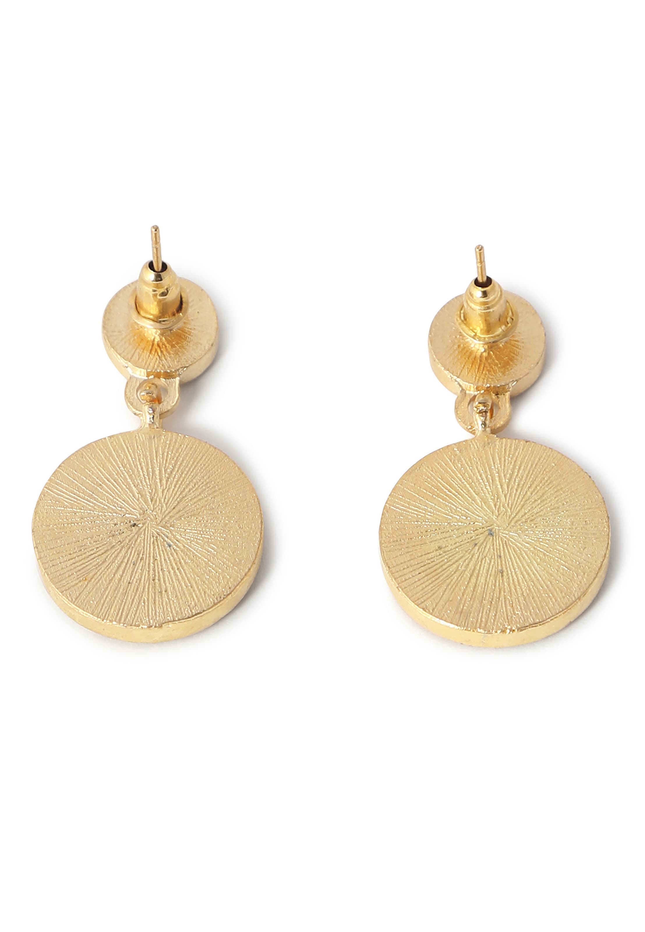 SOHI Kolczyki 'Amelia' w kolorze złoty