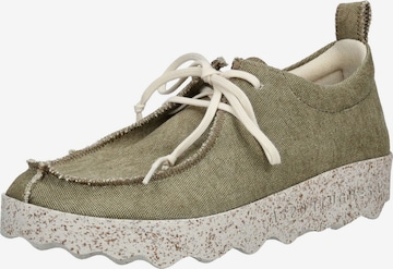 Chaussure à lacets Asportuguesas en vert : devant