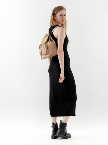 Emily & Noah Backpack ' E&N Beatrice ' in Beige: front