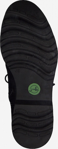 Stivaletto stringato di Tamaris GreenStep in nero