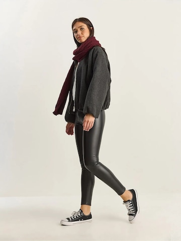 Bianco Lucci Skinny Hlače | črna barva