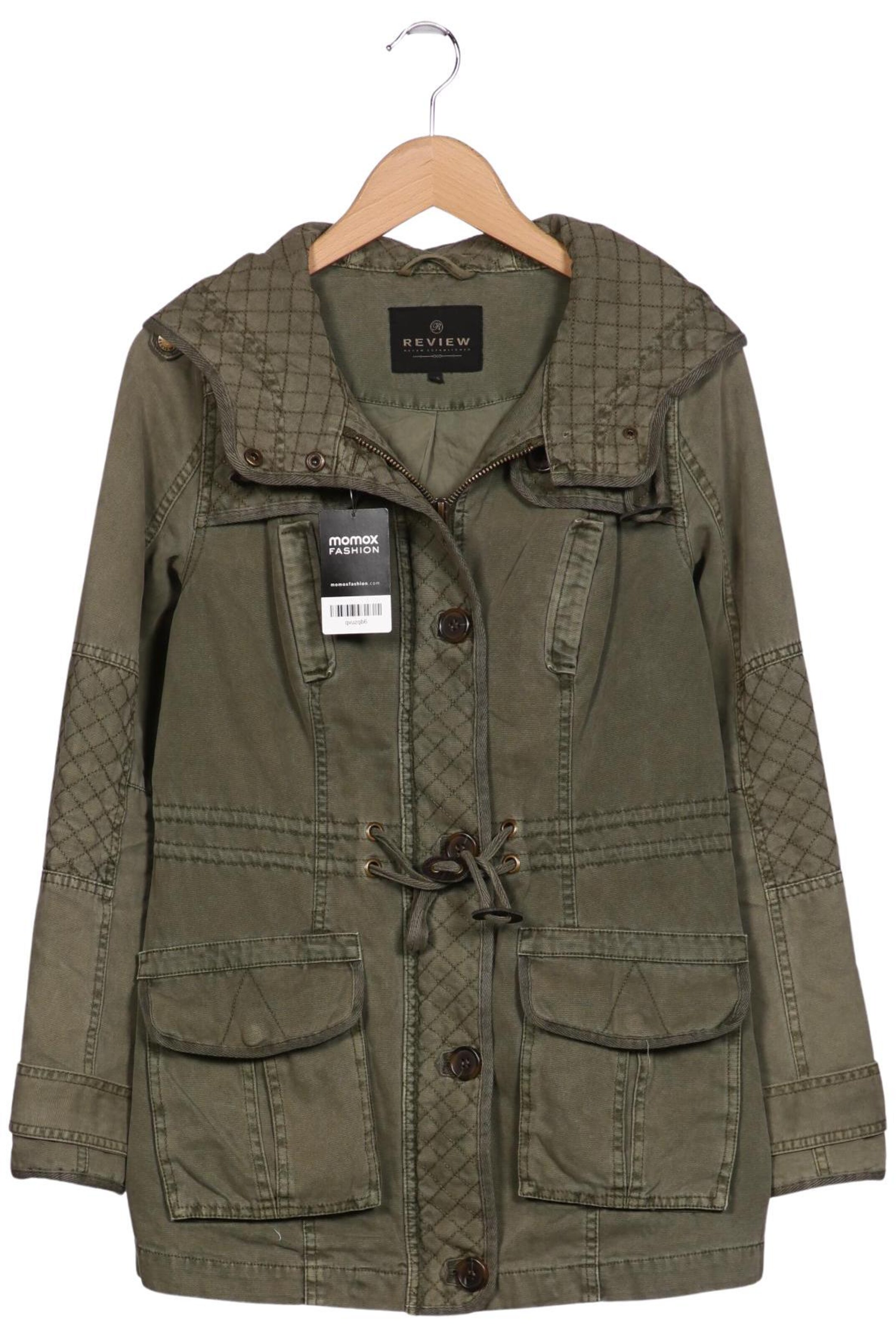 Review Jacket & Coat in XS in Green: front
