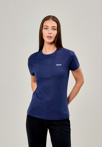 BENCH T-Shirt in Blau: Vorderseite