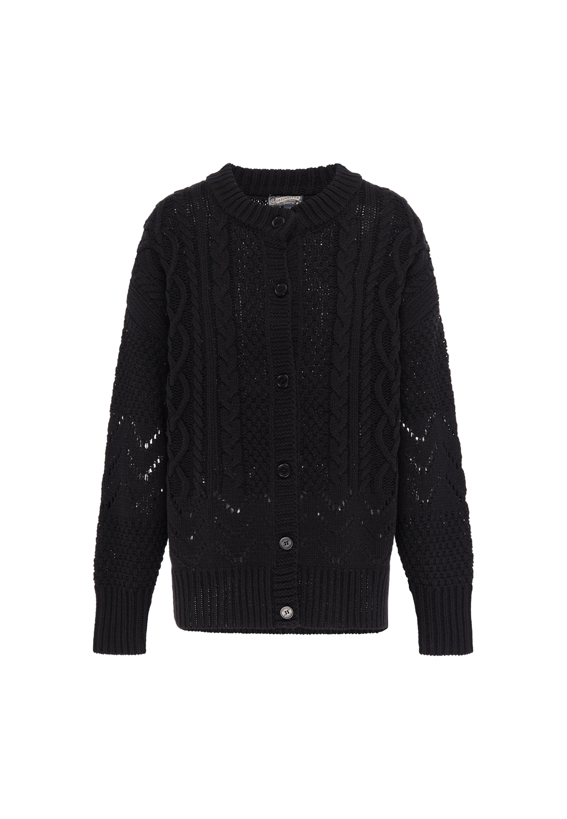 DreiMaster Vintage - Cárdigan en negro: frente