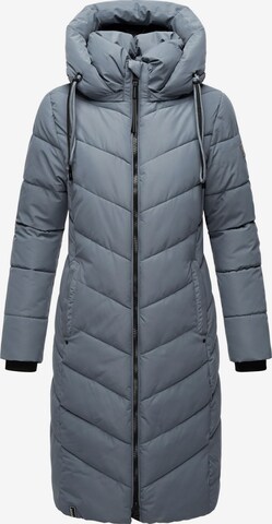 Manteau d’hiver 'Sahnekatzii XIV' NAVAHOO en bleu : devant