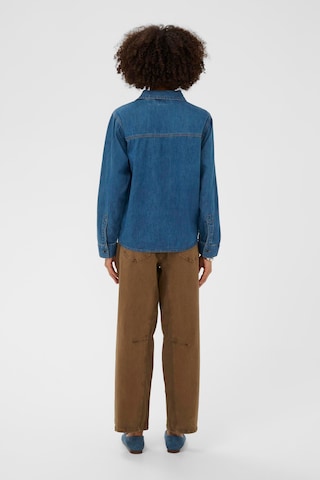 Chemisier 'CUmola Arpa' CULTURE en bleu