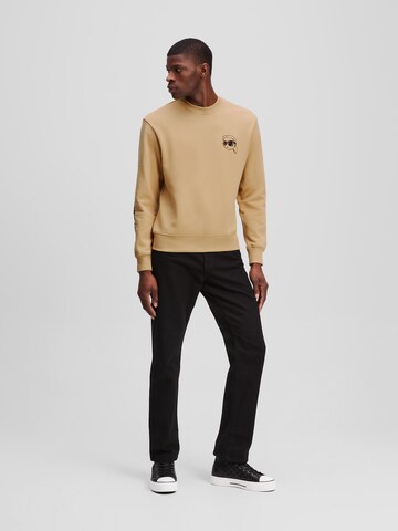 Felpa di Karl Lagerfeld in beige