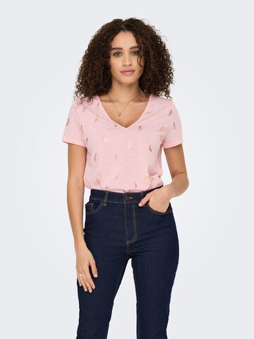 JDY Shirt 'JDYDORA DODO' in Pink: front