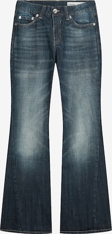 Bershka Levenevä Farkut värissä sininen: etupuoli