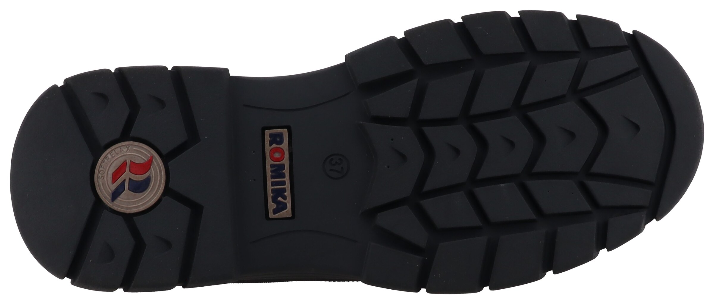 ROMIKA Schnürstiefelette in Schwarz