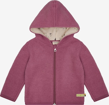 loud + proud Fleece Jacket in Purple: front