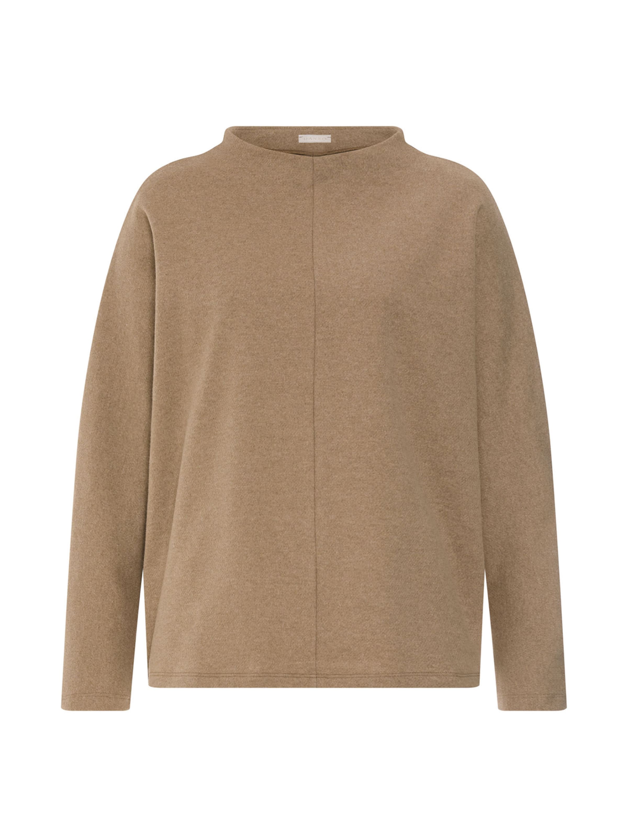 Sweat-shirt ' Easy Wear ' Hanro en beige : devant