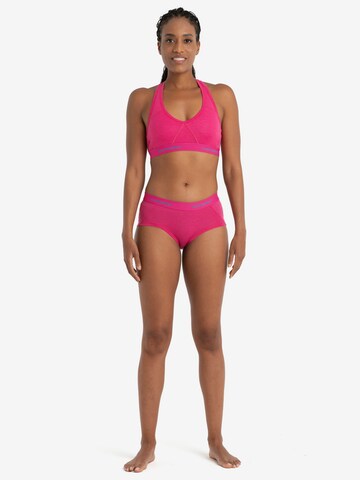 Bustier Soutien-gorge de sport 'Sprite' ICEBREAKER en rose