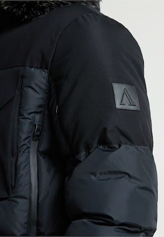 Alessandro Zavetti MARCHETTI PUFFER JACKET ' ' in Schwarz