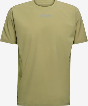 T-Shirt HALO en vert : devant
