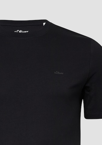 T-Shirt s.Oliver en noir