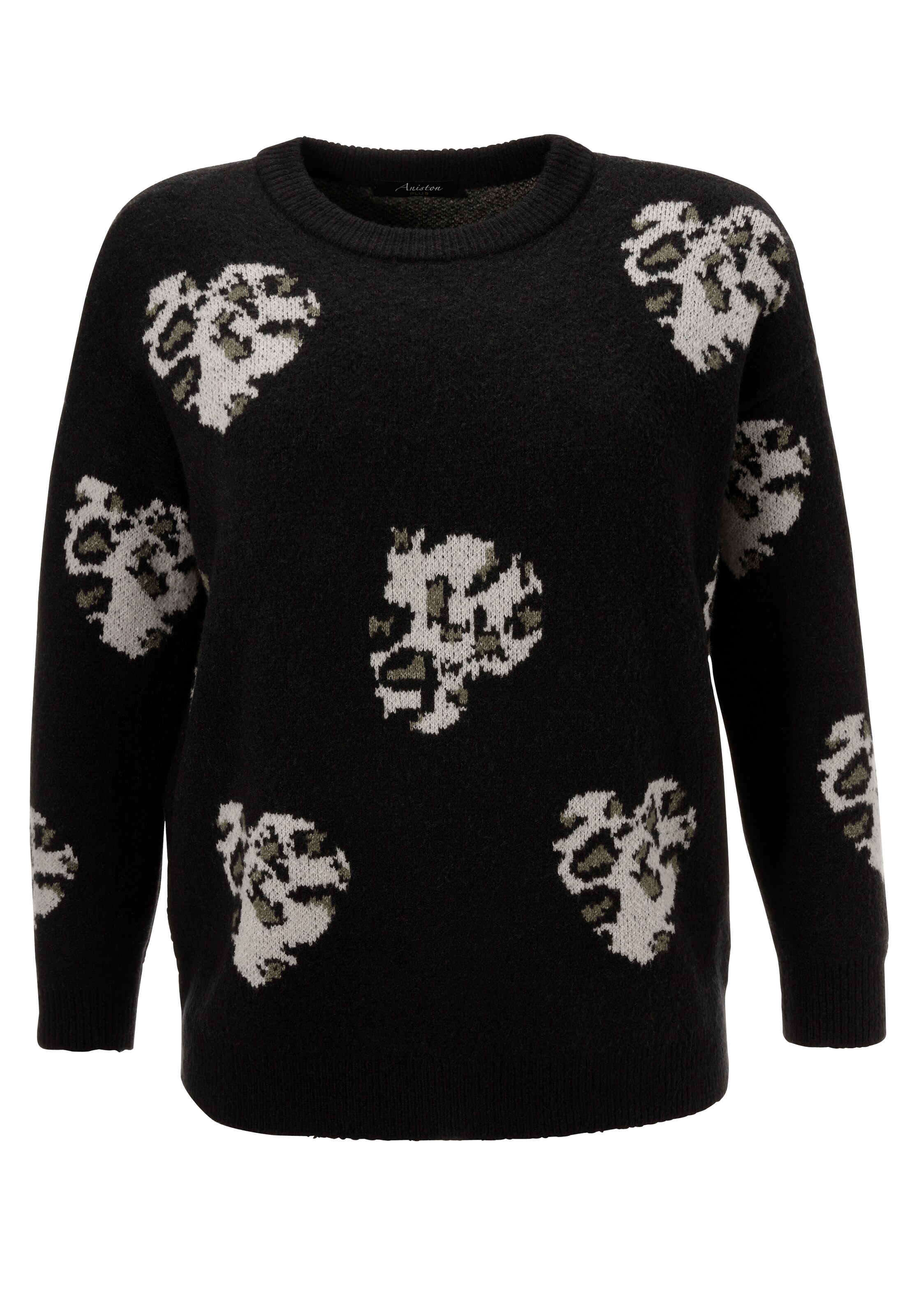 Aniston Sweater in Black: front