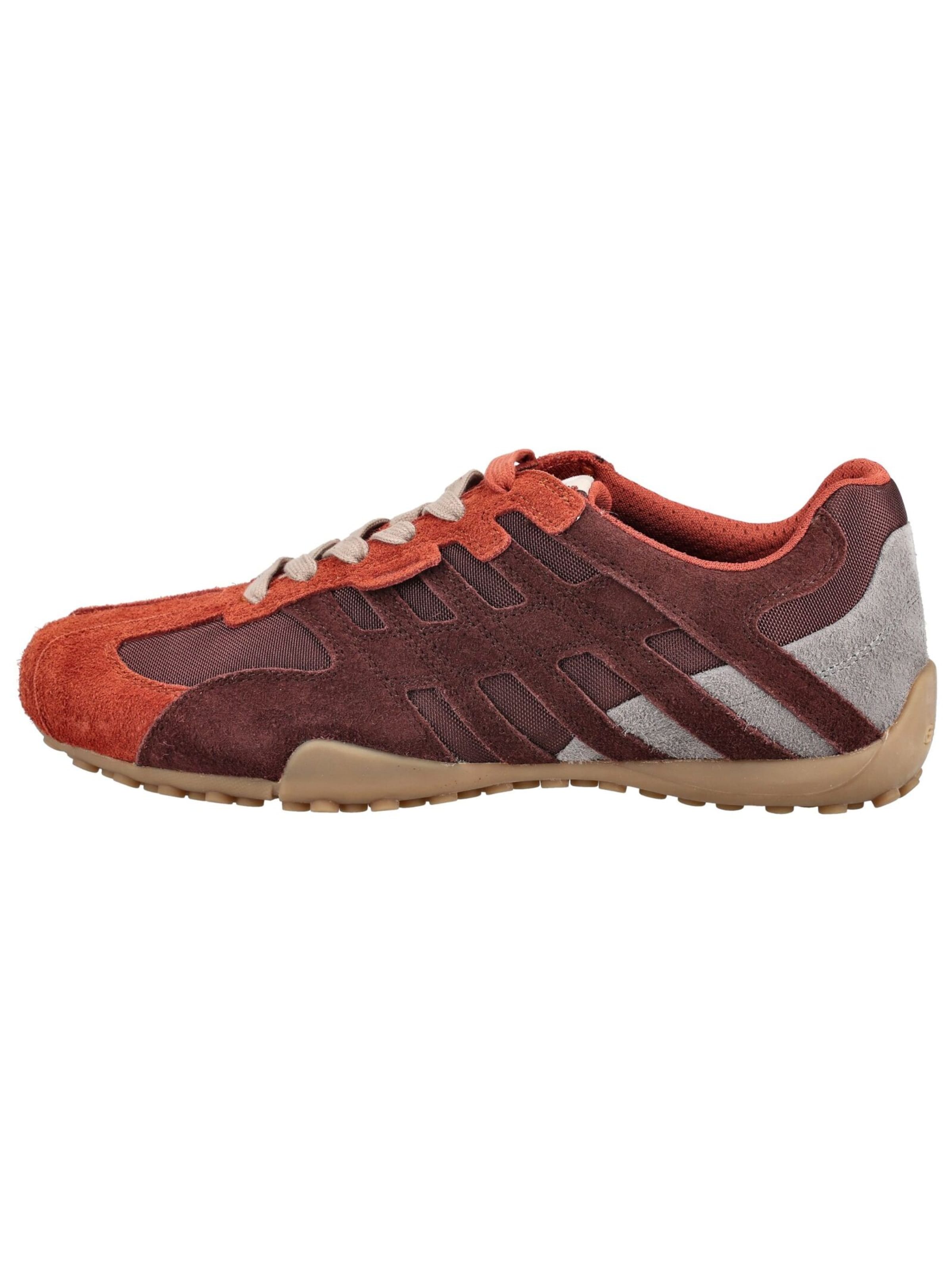 GEOX Platform trainers 'Snake' in Red