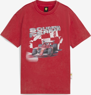 PUMA Shirt 'Scuderia Ferrari' in Red: front