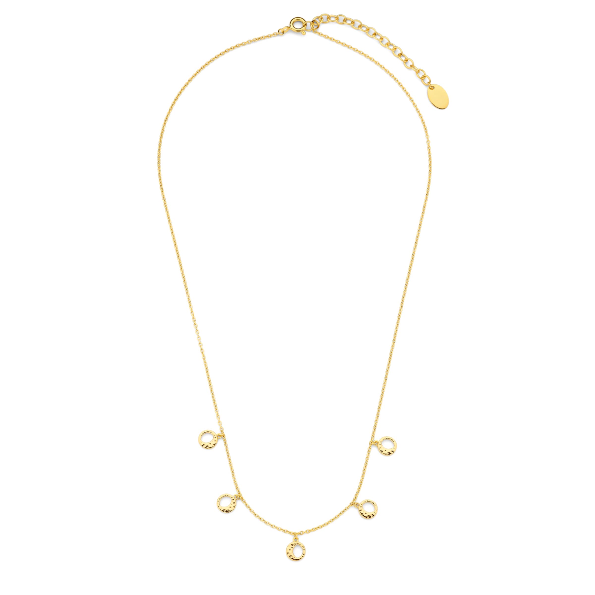 Violet Hamden Ketting in Goud: voorkant