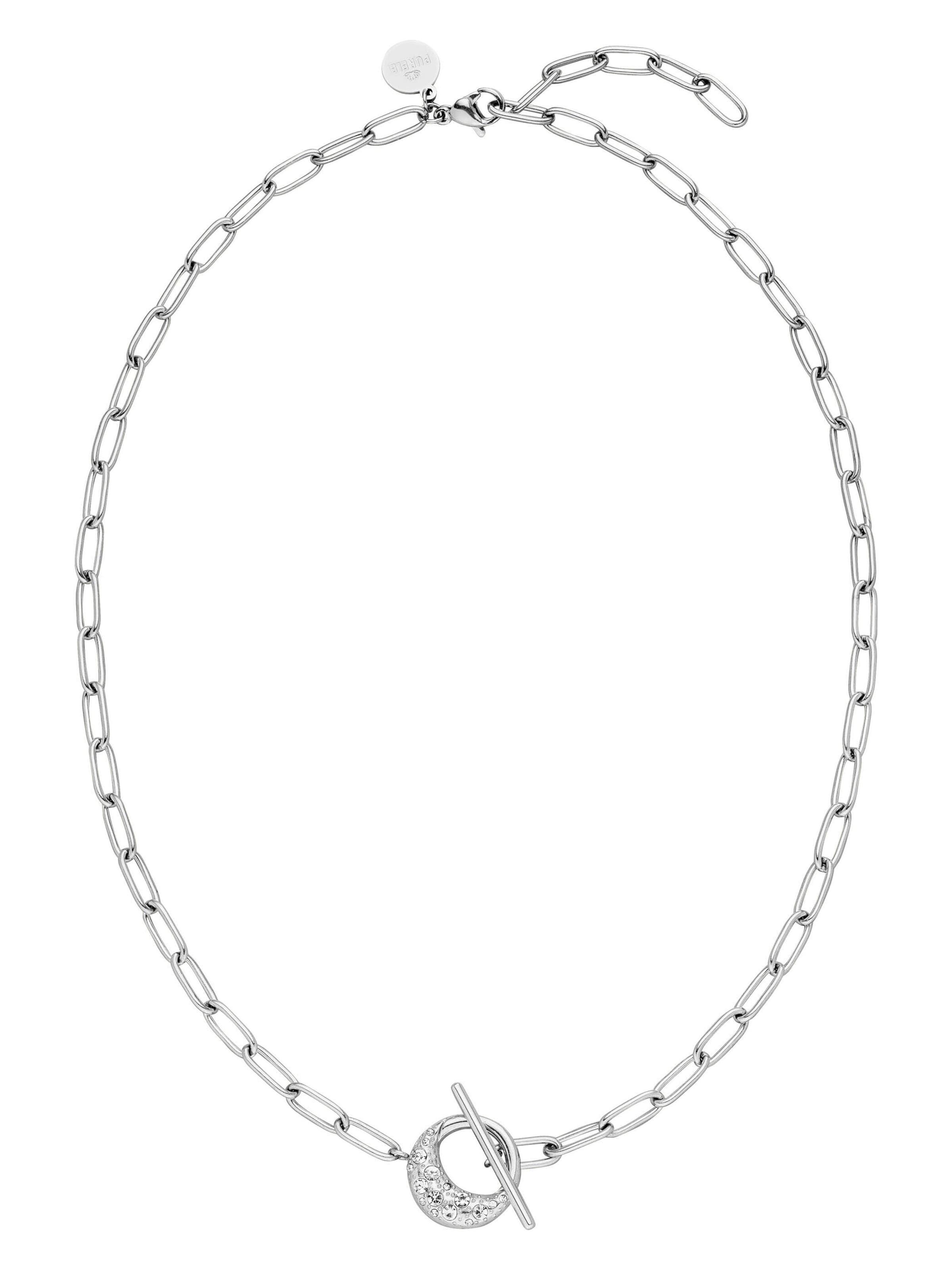 PURELEI Kette 'Night Sky' in Silber: Vorderseite