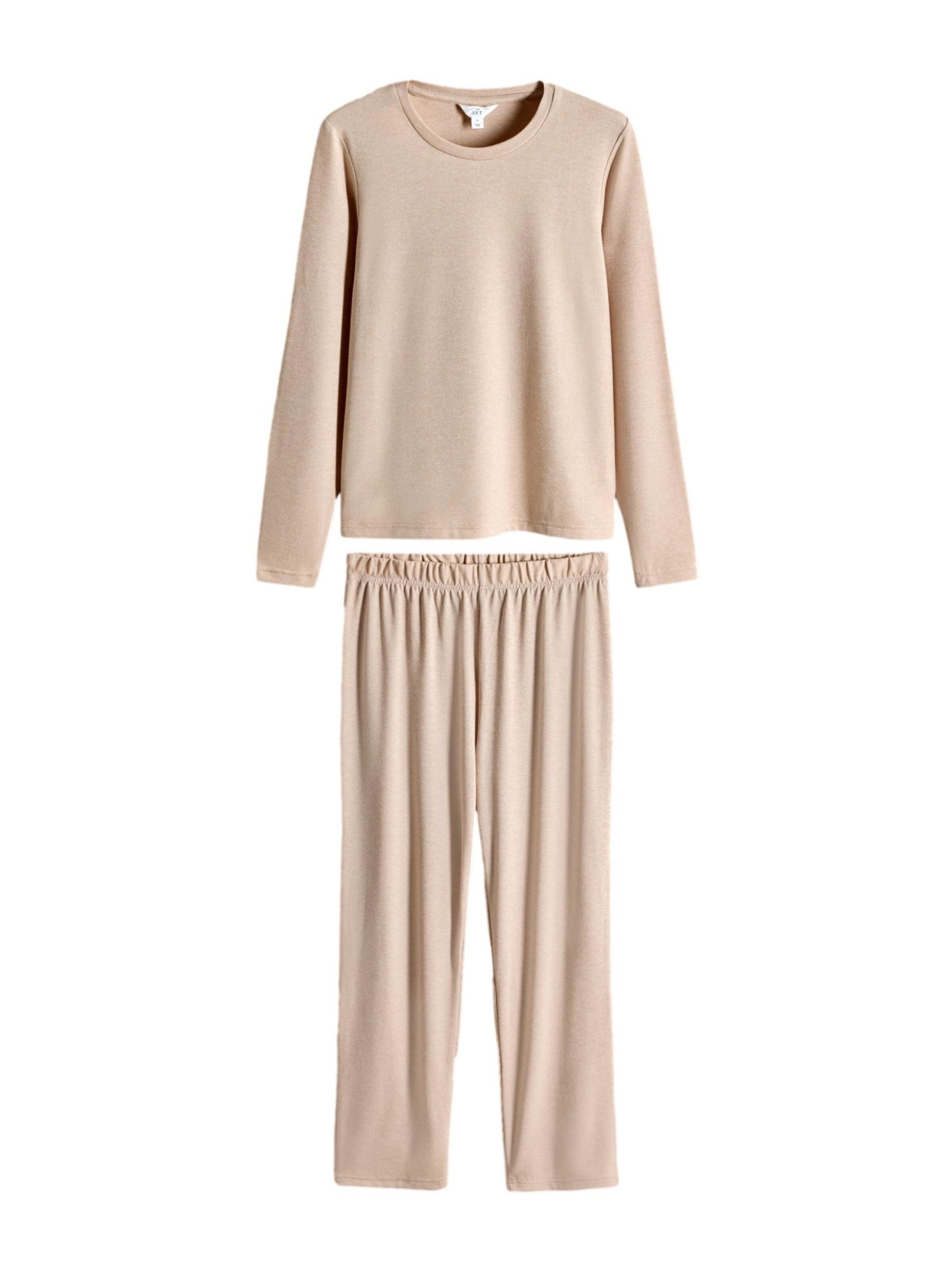 The Set - Roupa de casa em bege: frente