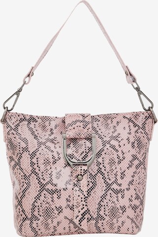 NAEMI Shoulder Bag in Pink: front