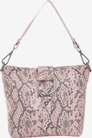 NAEMI Shoulder Bag in Pink: front