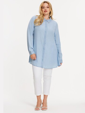 YOEK Blouse in Blue
