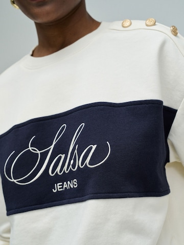 Salsa Jeans Sweatshirt in Beige