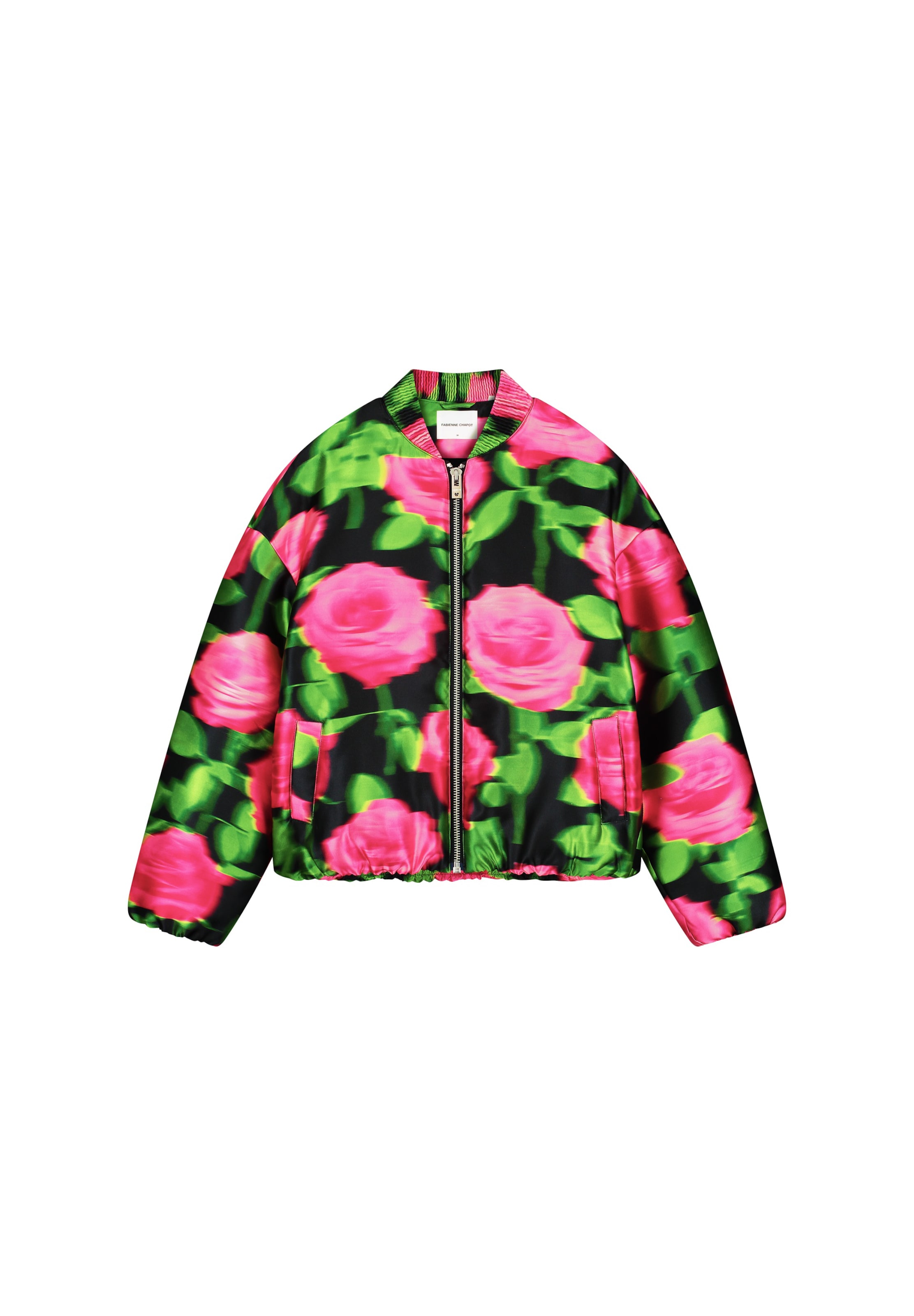 Veste mi-saison Fabienne Chapot en noir : devant