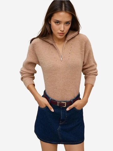 Hiccup - Pullover em bege: frente