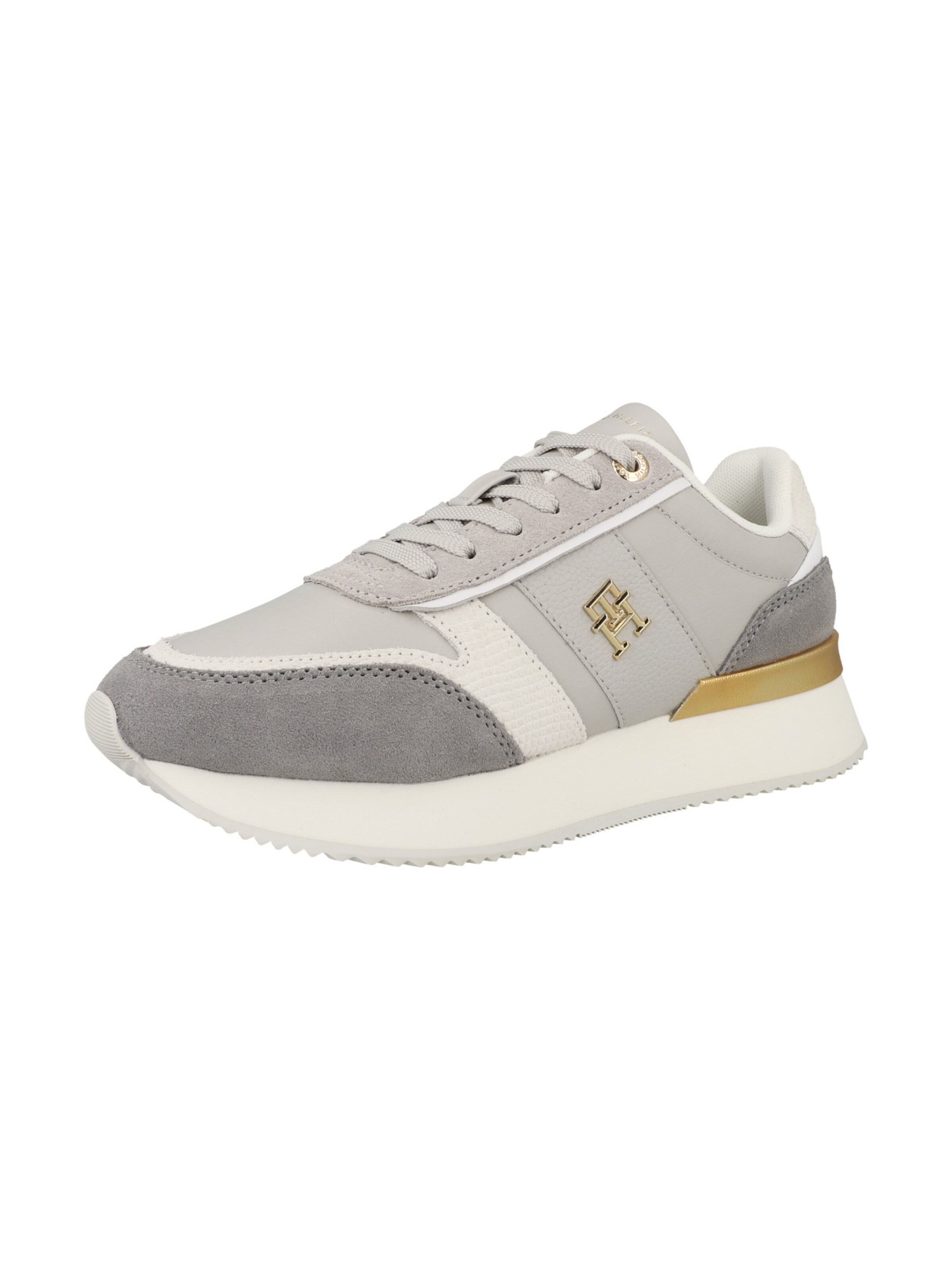 Sneaker bassa di TOMMY HILFIGER in grigio: frontale