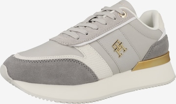 TOMMY HILFIGER Platform trainers in Grey: front