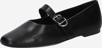 VAGABOND SHOEMAKERS - Bailarinas con hebilla 'JOLIN' en negro: frente