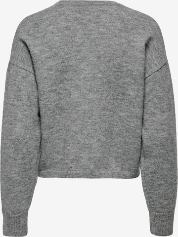 JDY Pullover 'NAMI LIFE' in Grau