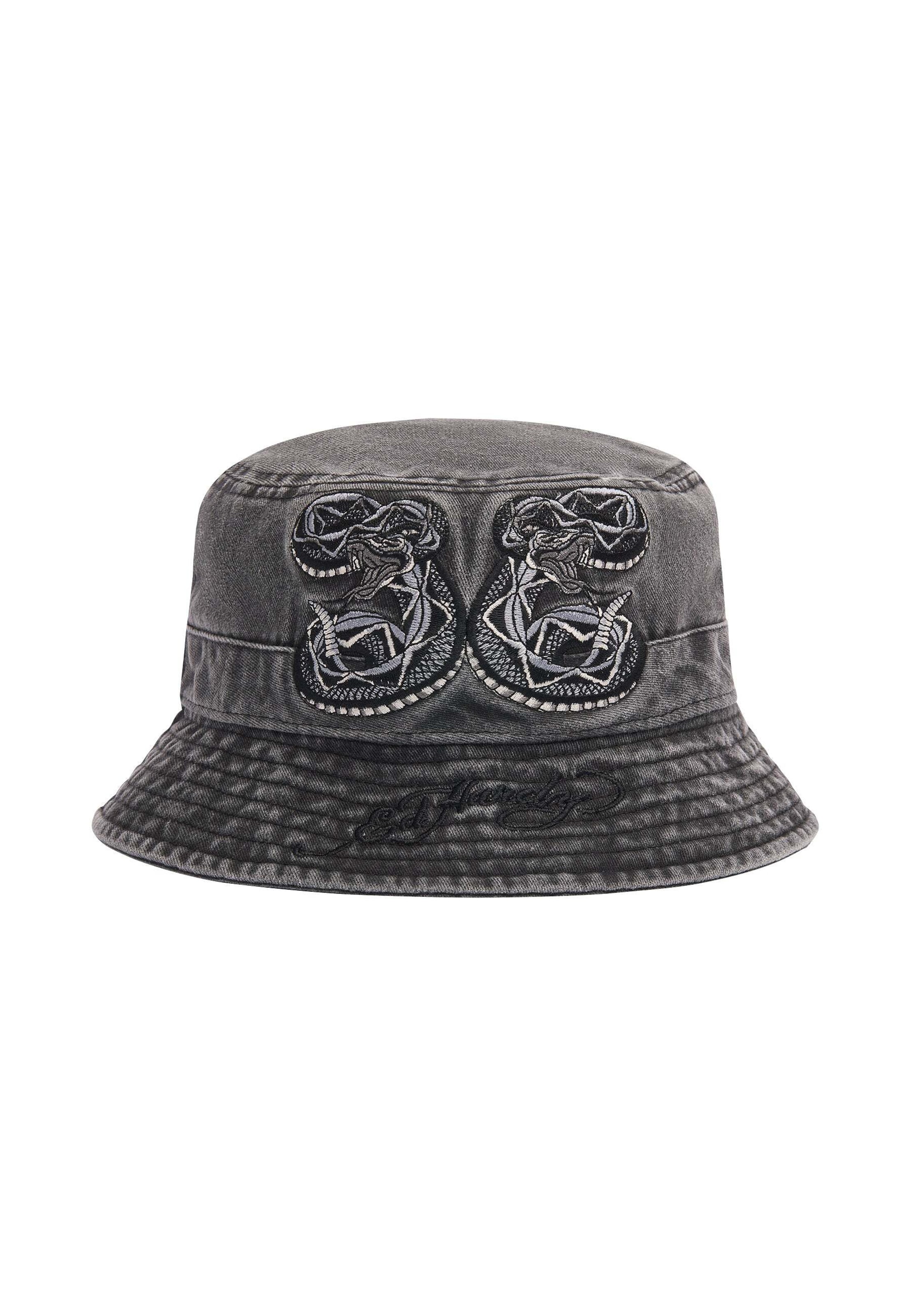 Ed Hardy Klobúk - Sivá: predná strana