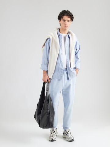 Effilé Pantalon 'Hadiko' BOSS Green en bleu