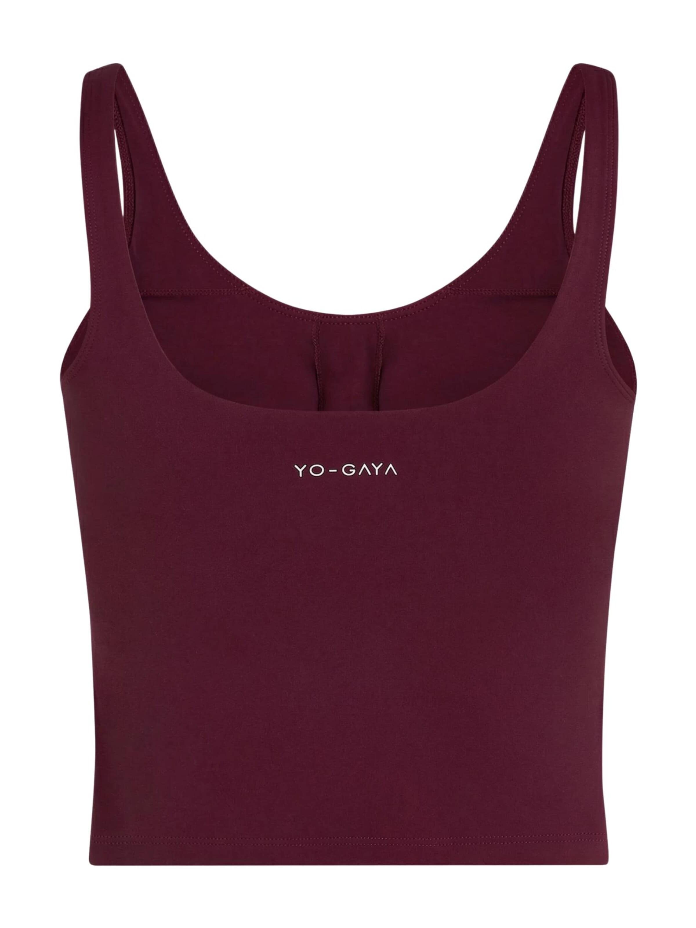 YO-GAYA Sporttop 'Sculpting Top' in Rood