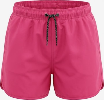 LEAFLETIC - Bermudas 'Leafletic Women's Lightweight Polyamide Beach Shorts' en rosa: frente